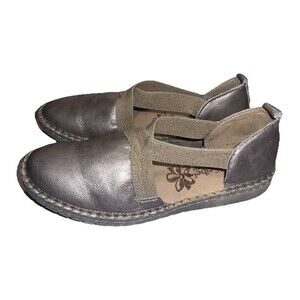 Josef Seibel Sophie Metallic Espadrille Slip-On Women’s Size EU 37 - U.S. 6.5